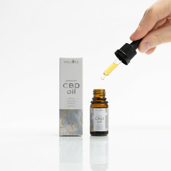 MELIORA TELJES SPEKTRUMÚ 25% CBD OLAJ 2500 MG - Image 2