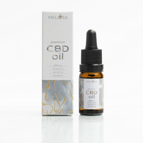 MELIORA TELJES SPEKTRUMÚ 40% CBD OLAJ 4000 MG