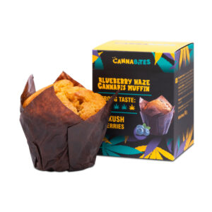 CANNABITES BLUEBERRY HAZE CANNABIS MUFFIN