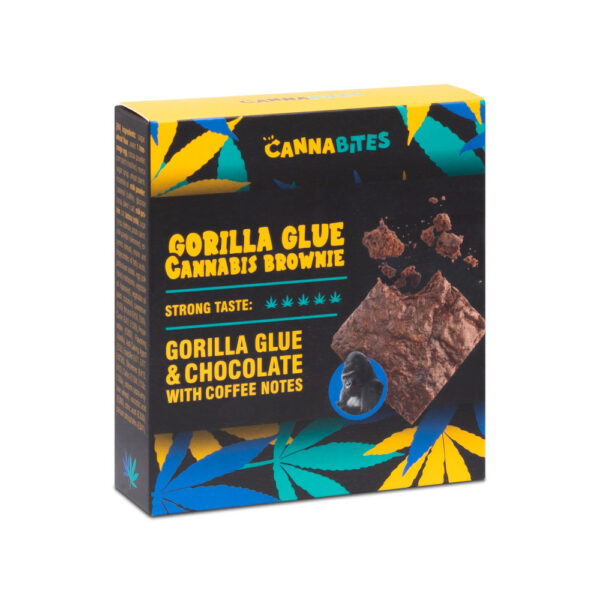 CANNABITES GORILLA GLUE CANNABIS BROWNIE - Image 2