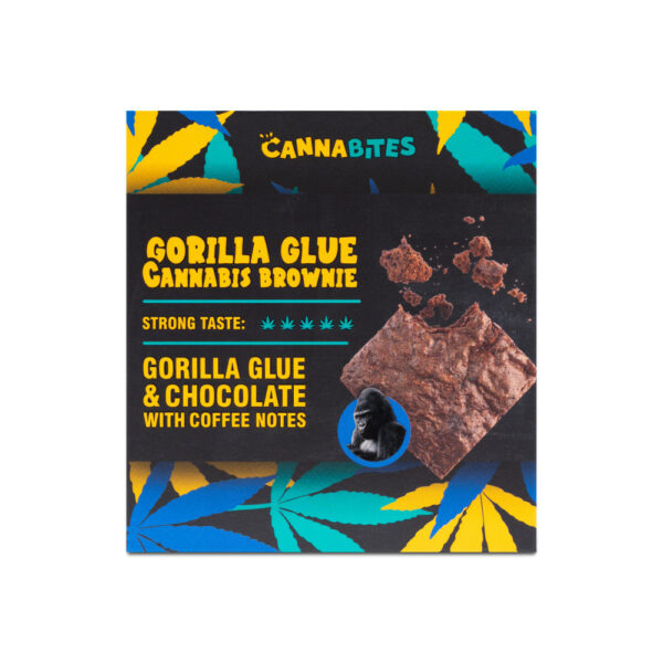 CANNABITES GORILLA GLUE CANNABIS BROWNIE - Image 3