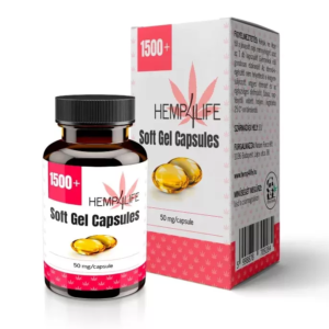 HEMP4LIFE KANNABISZ OLAJ KAPSZULA 1500 MG 30 DB