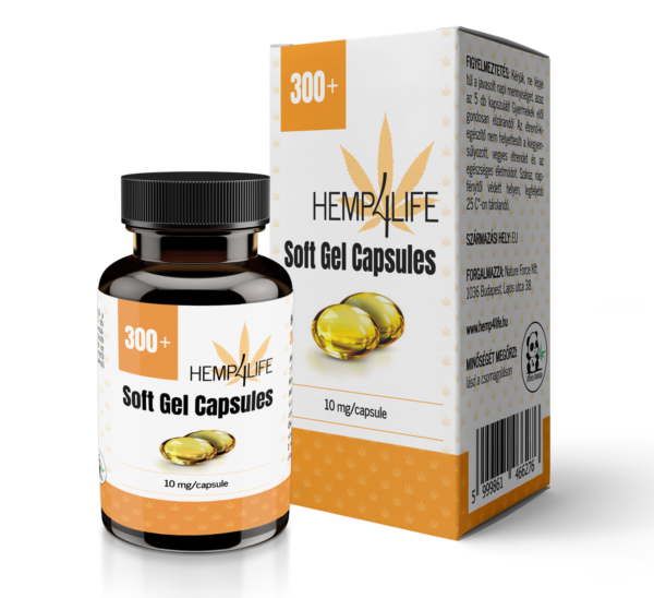 HEMP4LIFE KANNABISZ OLAJ KAPSZULA 300 MG 30 DB