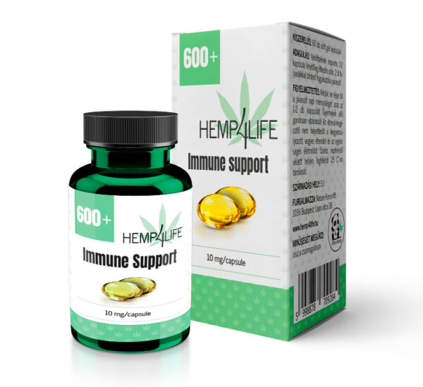 HEMP4LIFE IMMUNE SUPPORT KAPSZULA 600 MG 60 DB