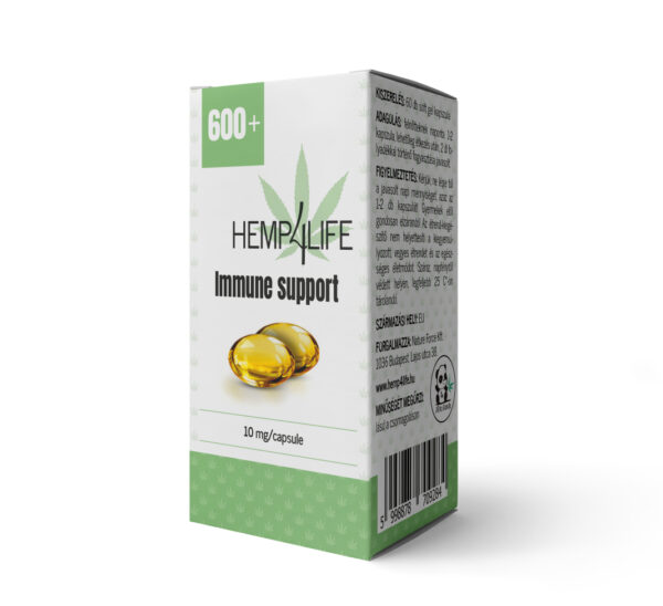 HEMP4LIFE IMMUNE SUPPORT KAPSZULA 600 MG 60 DB - Image 3