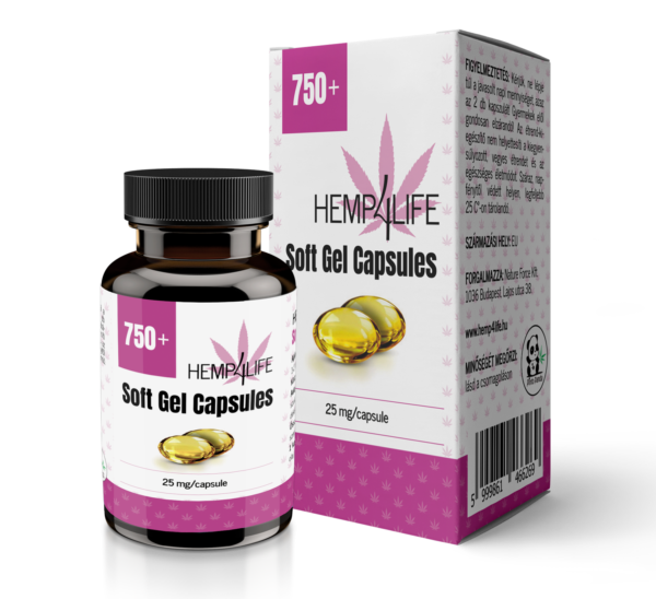HEMP4LIFE KANNABISZ OLAJ KAPSZULA 750 MG 30 DB
