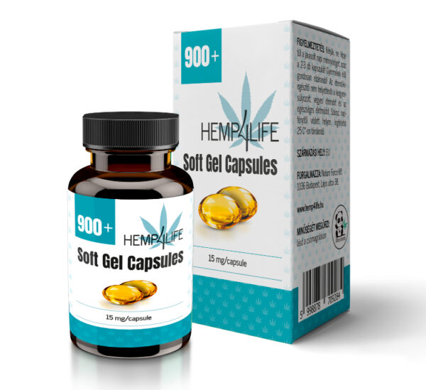 HEMP4LIFE KANNABISZ OLAJ KAPSZULA 900 MG 60 DB