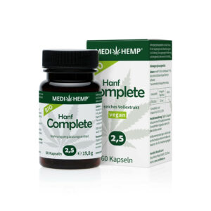MEDIHEMP HANF COMPLETE KAPSZULA 2,5% 60 DB