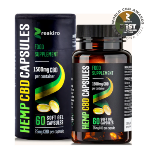 REAKIRO CBD KAPSZULA 1500 MG | 60 DB