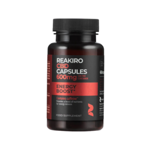 REAKIRO ENERGY BOOST CBD KAPSZULA 600MG - ENERGIANÖVELŐ