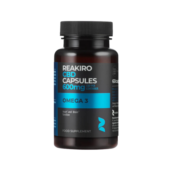 REAKIRO OMEGA 3 CBD KAPSZULA 600MG
