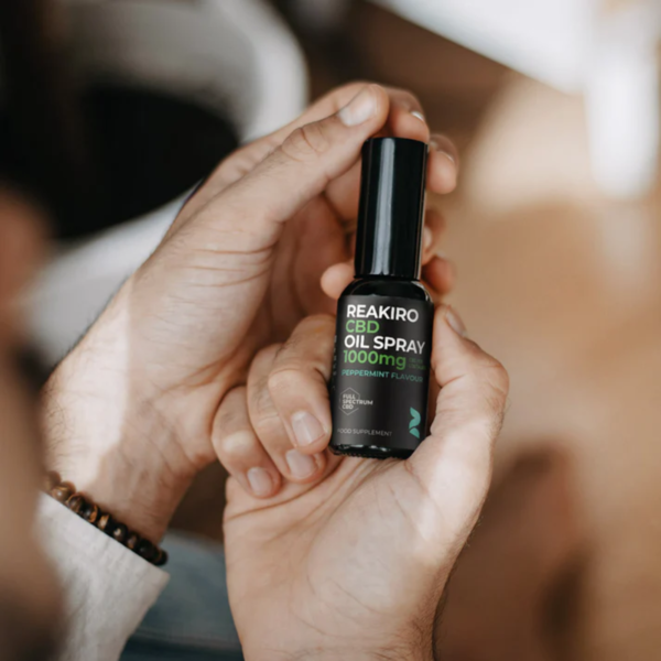 REAKIRO CBD SPRAY 1000MG BORSMENTA ÍZ - TELJES SPEKTRUMÚ - Image 2