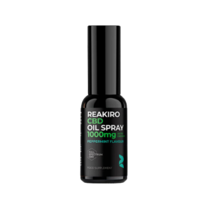 REAKIRO CBD SPRAY 1000MG BORSMENTA ÍZ - TELJES SPEKTRUMÚ