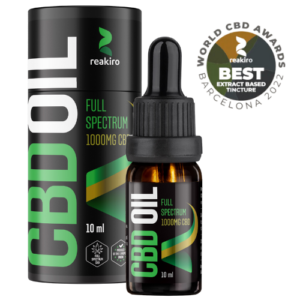 REAKIRO CBD OLAJ 10% 1000 MG | TELJES SPEKTRUMÚ