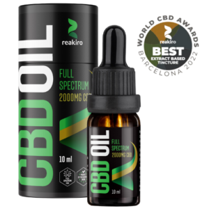 REAKIRO CBD OLAJ 5% 500 MG | TELJES SPEKTRUMÚ