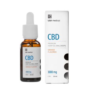 USA MEDICAL CBD OLAJ 3000MG, 30%