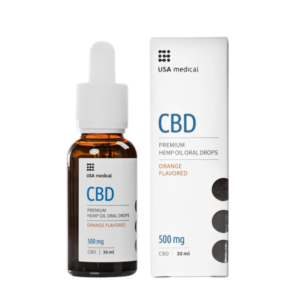 USA MEDICAL CBD OLAJ 500MG, 5%