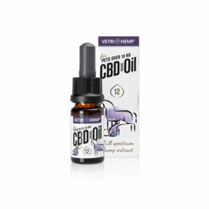VETRIHEMP CBD OLAJ 10 KG FELETTI ÁLLATOKNAK 12% 10 ML 1200MG
